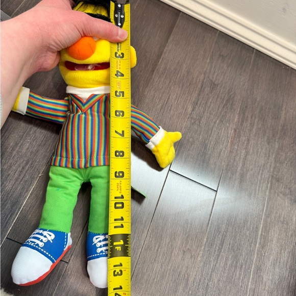 NWOT Sesame Street Bert 14” in Plush Stuffed Animal Toy Kids Toddlers Baby - Picture 6 of 6